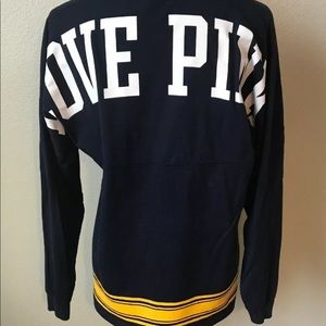Pink Victoria’s Secret NFL Chargers Sweater Sz M